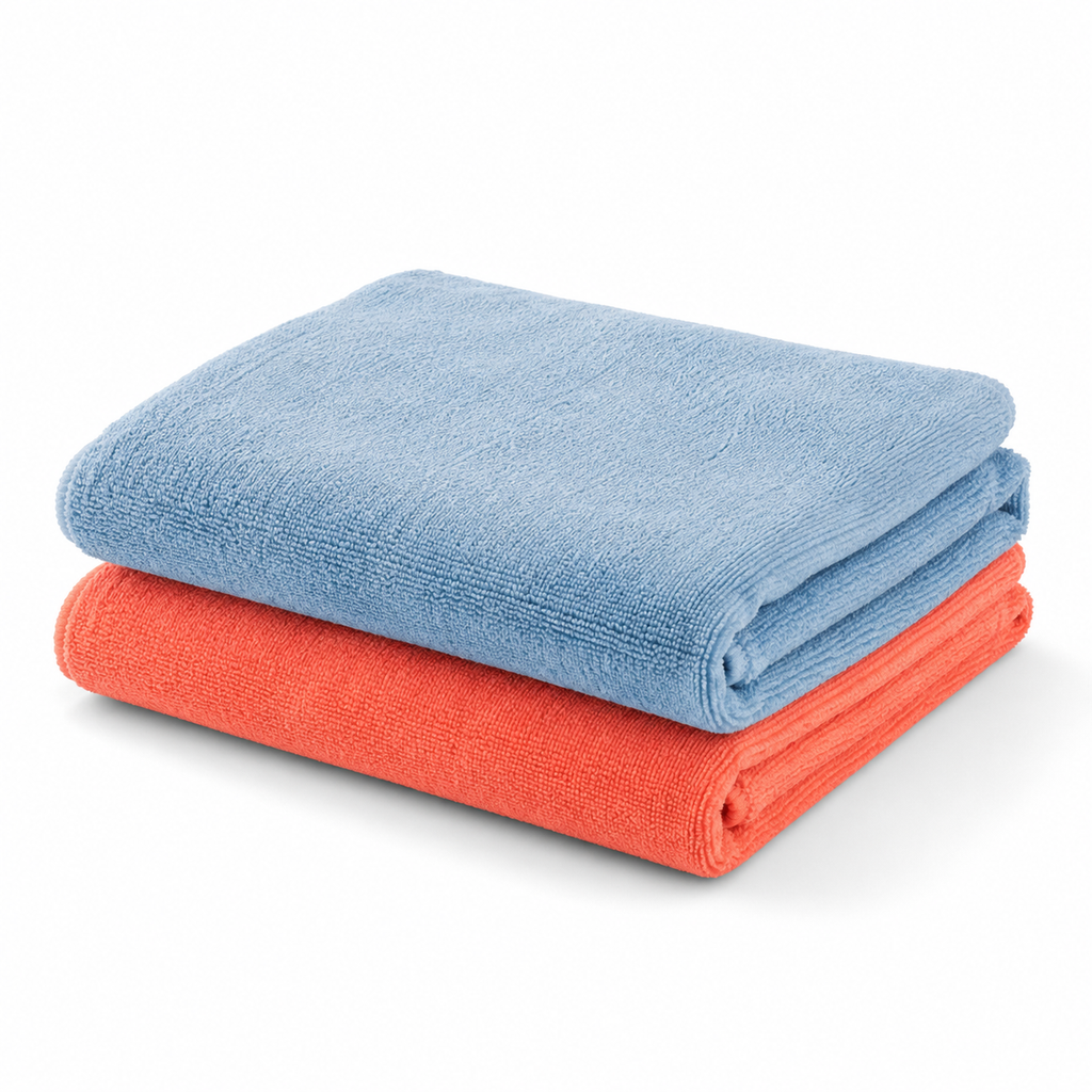 Doekenset – Microvezeldoek & Droogdoek – 2-delig